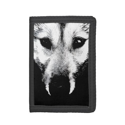 Siberian Husky Puppy Wallet Husky Wolf Pup Wallet