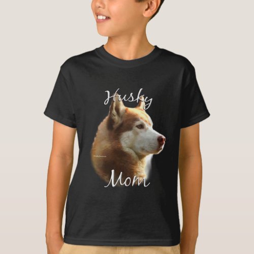 Siberian Husky red Mom 2 T_Shirt