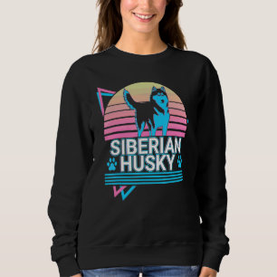 Siberian Husky Retro Sweatshirt