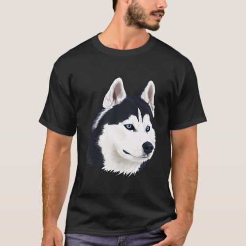 Siberian Husky T_Shirt