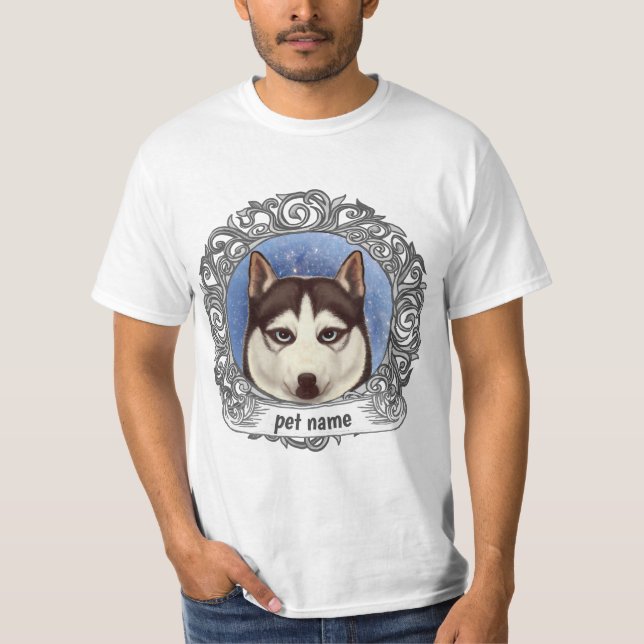 Siberian Husky T-Shirt (Front)