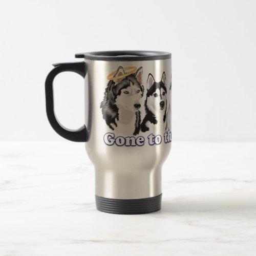 Siberian Husky Travel Mug _ Jamies Cup