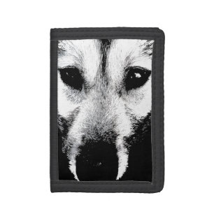 Siberian Husky Wallet Husky Wolf Pup Wallet