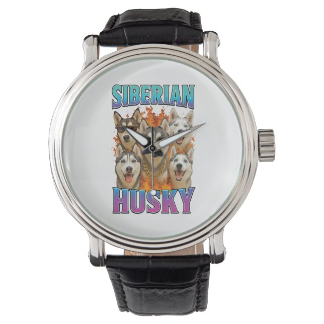 Siberian Husky  Watch (Front)