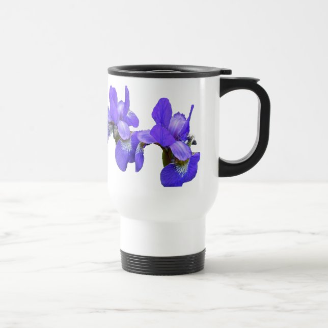 Siberian Iris Coordinating Items Travel Mug (Right)