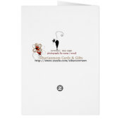 Siberian Thoughts (Blank Card) Cards (Back)