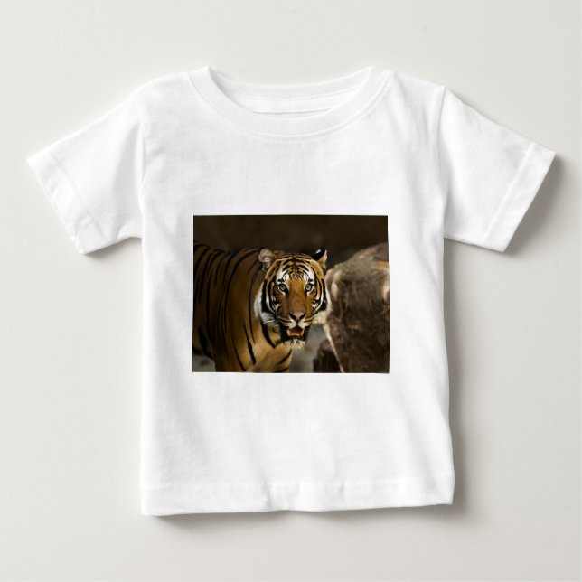 Siberian Tiger Baby T-Shirt (Front)