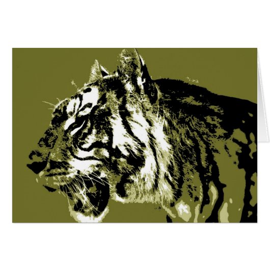Siberian Tiger Cards (Front Horizontal)
