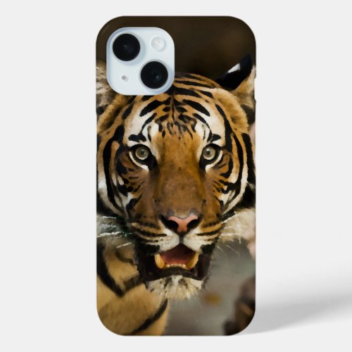 Siberian Tiger iPhone 15 Case