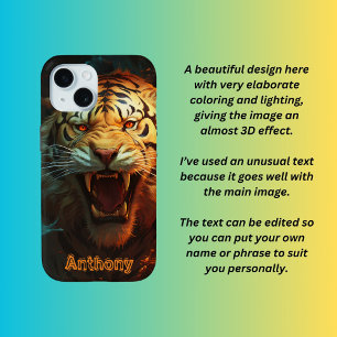 Siberian Tiger iPhone 15 Case