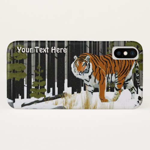 Siberian Tiger iPhone X Case