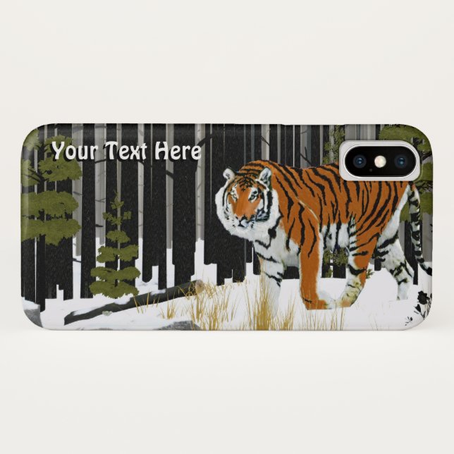 Siberian Tiger Case-Mate iPhone Case (Back (Horizontal))