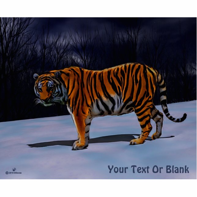 Siberian Tiger Cutout (Front)