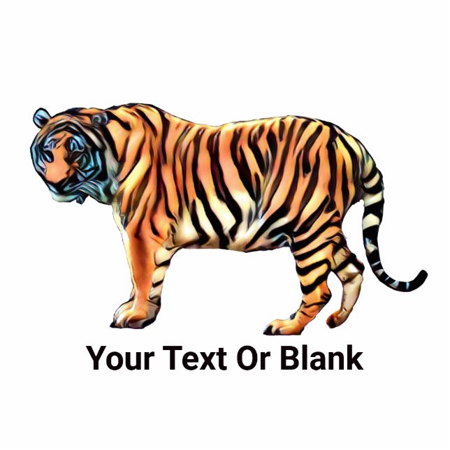 Siberian Tiger Cutout (Front)