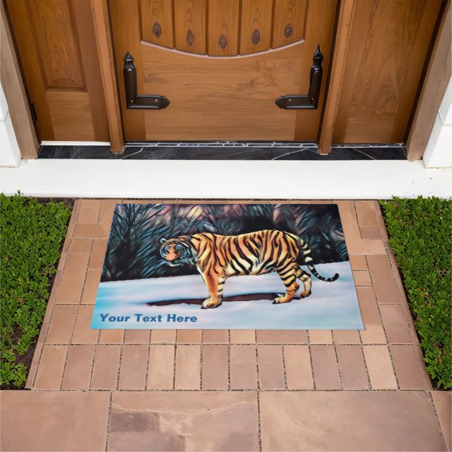 Siberian Tiger Doormat (Outdoor)