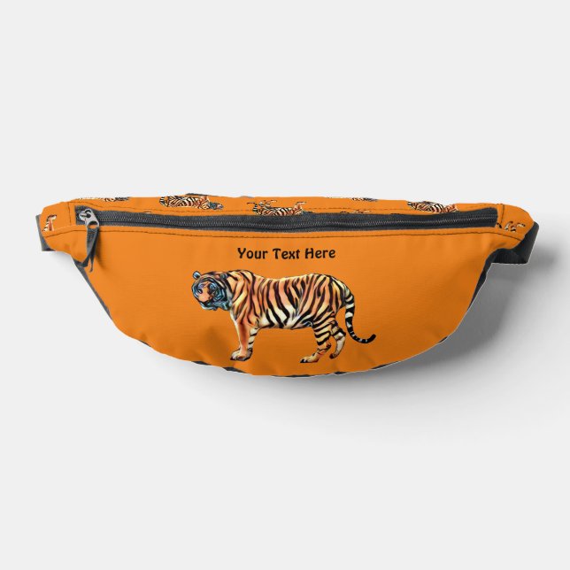 Siberian Tiger  Fanny Pack (Lay Down)