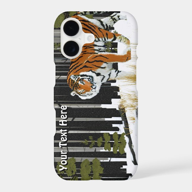 Siberian Tiger Iphone Case (Back)