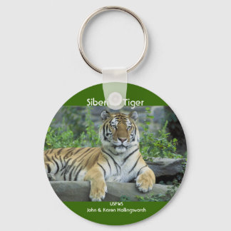Siberian Tiger Keychain