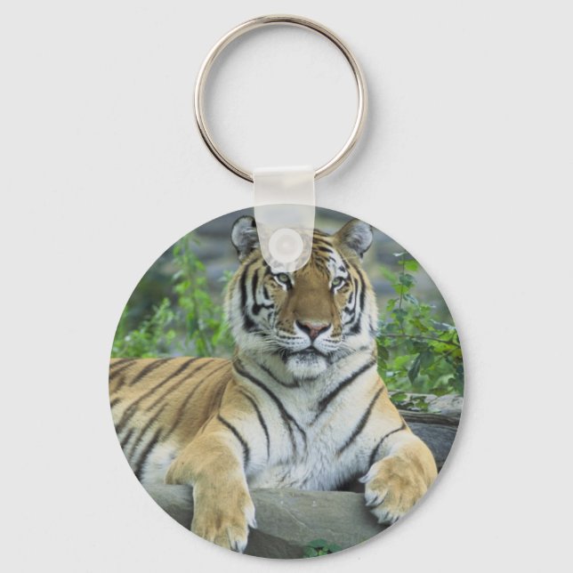 Siberian Tiger Keychain (Front)