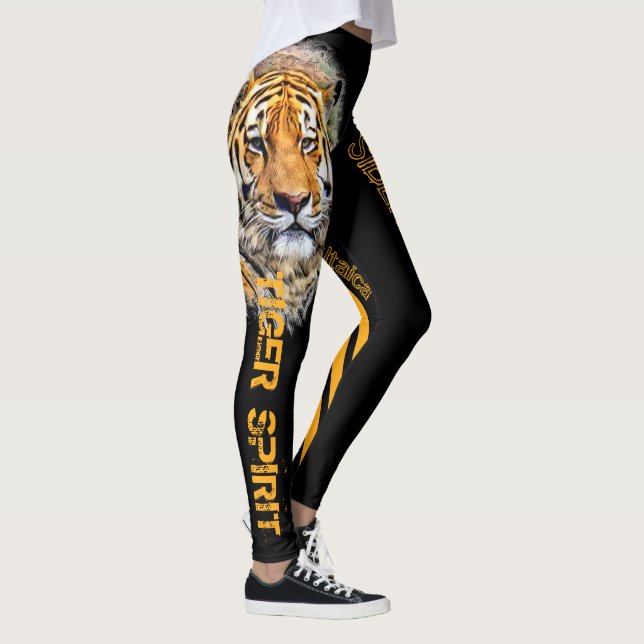 Siberian Tiger Leggings (Right)
