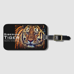 Siberian Tiger: Luggage Tag