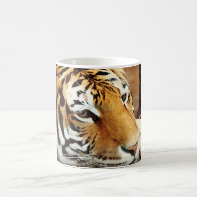 Siberian Tiger Morphing Coffee Mug (Center)