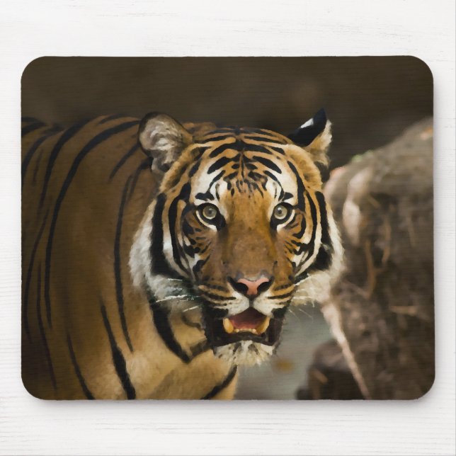 Siberian Tiger Mouse Pad (Front)