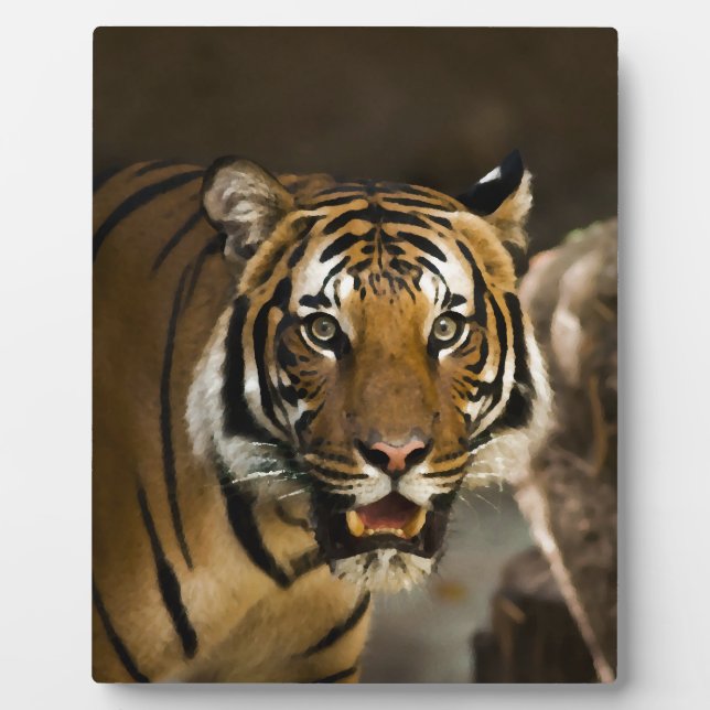 Siberian Tiger Plaque (Front)