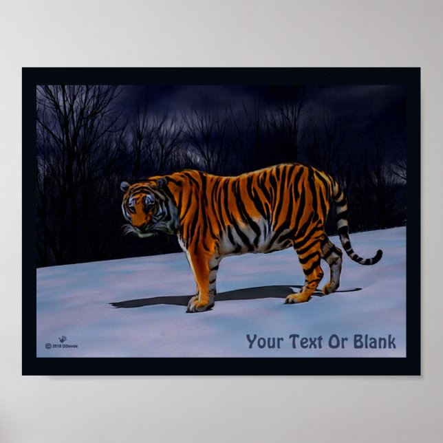 Siberian Tiger Poster (Front)