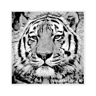 Siberian Tiger rubber stamp