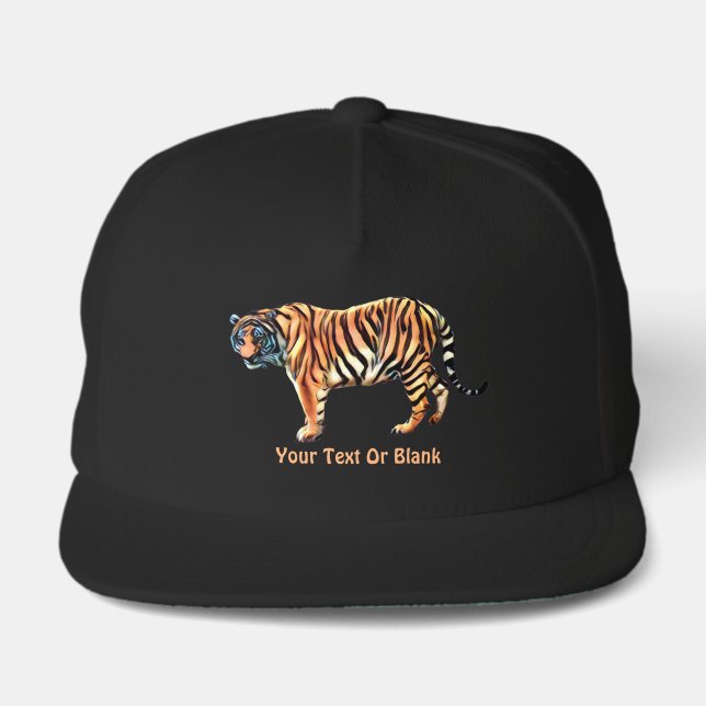 Siberian Tiger Snap Back Hat (Front)