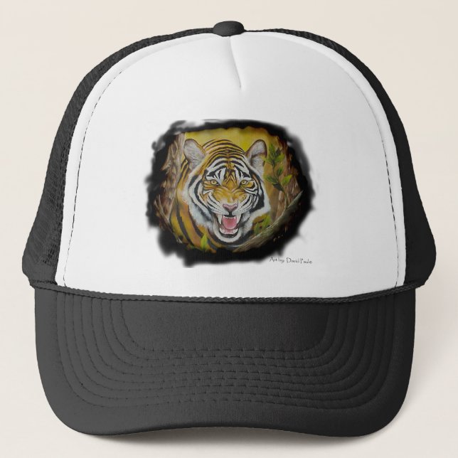 Siberian Tiger Trucker Hat (Front)