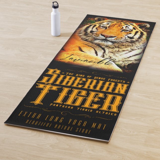 Siberian Tiger Yoga Mat (In Situ)