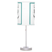 Siberian White Tiger Table Lamp (Front)