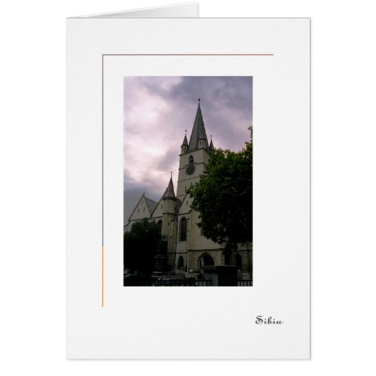 Sibiu greetings cards (Front)