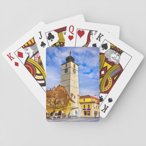 Sibiu Romania Poker Cards