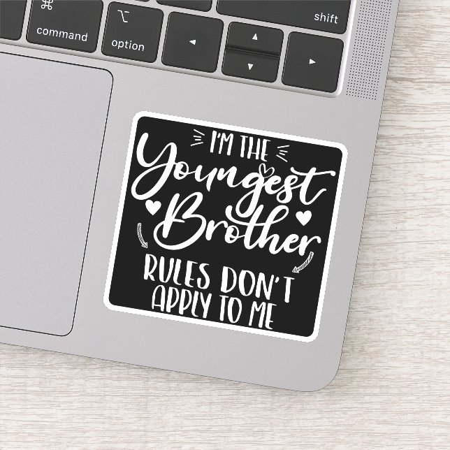 Sibling gift, Funny gift for kids Sticker (Detail)