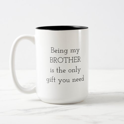 Sibling Mug for Brothers and Sisters