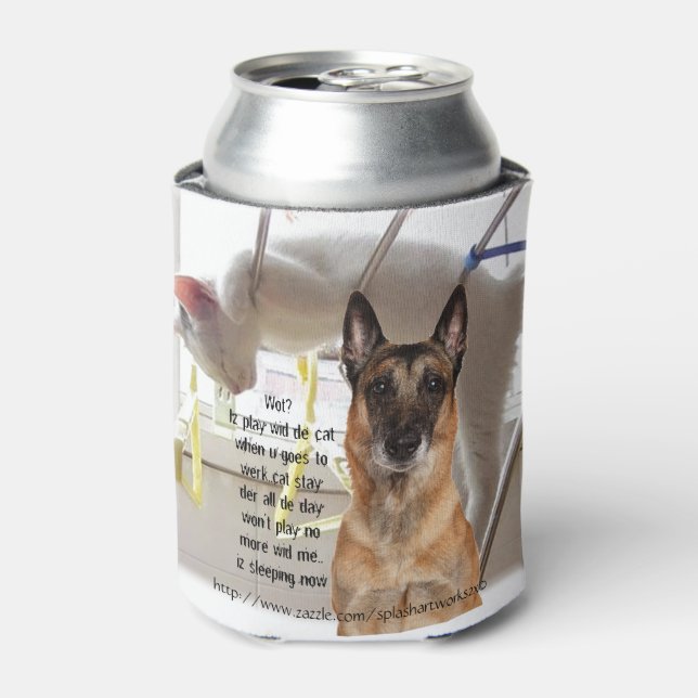 "Sibling Rivalries" Can Cooler (Can Front)
