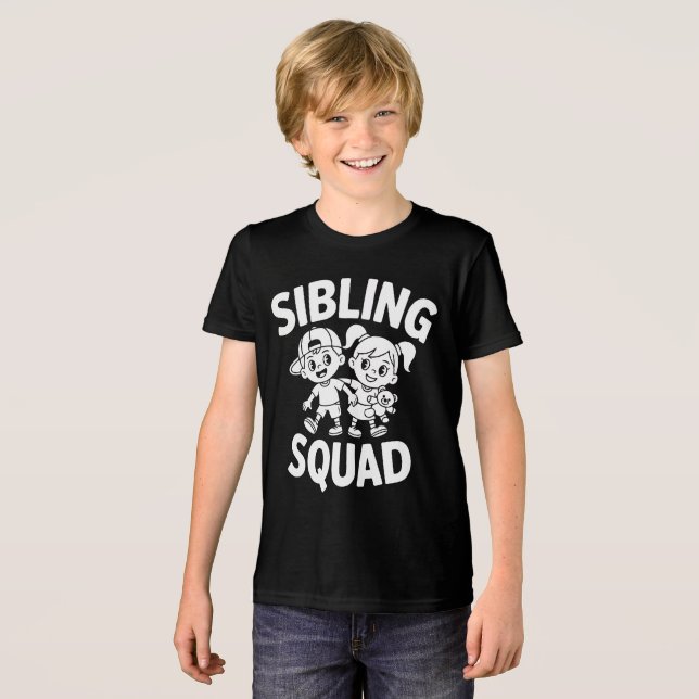 Sibling Squad Family Fun Tee (Front Full)