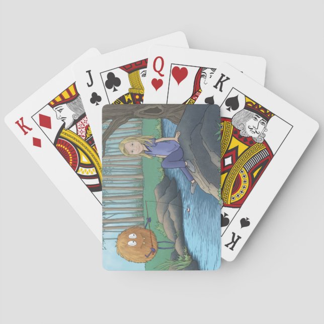  Siblings - Best Friends   Poker Cards (Back)