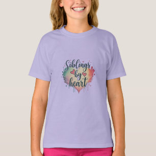 Siblings by heart  T-Shirt