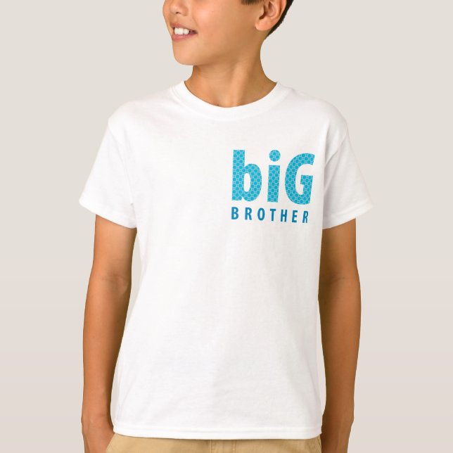 SIBLINGS COLLECTION - big brother {blue} T-Shirt (Front)