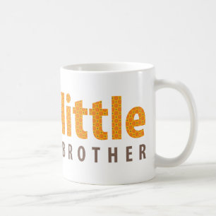 SIBLINGS COLLECTION - little brother {orange} Coffee Mug