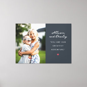 Siblings Personalized  Canvas Print