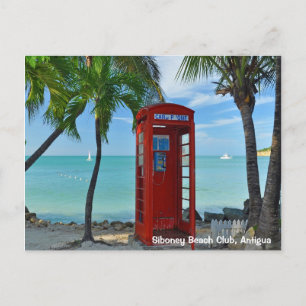 Siboney Beach Club, Antigua Postcard