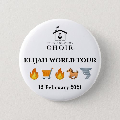 SIC Elijah World Tour badge Button