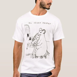 Sic Incipit Pestis shirt (with translation)