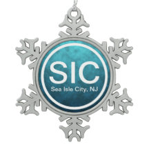 SIC NJ Sea Isle City New Jersey Beach Tag
