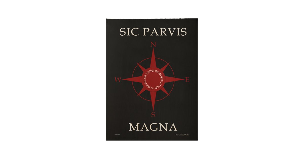 Сик Парвис Магна. Компас SIC Parvis Magna. SIC Parvis Magna картинки. SIC Parvis Magna рисунок.